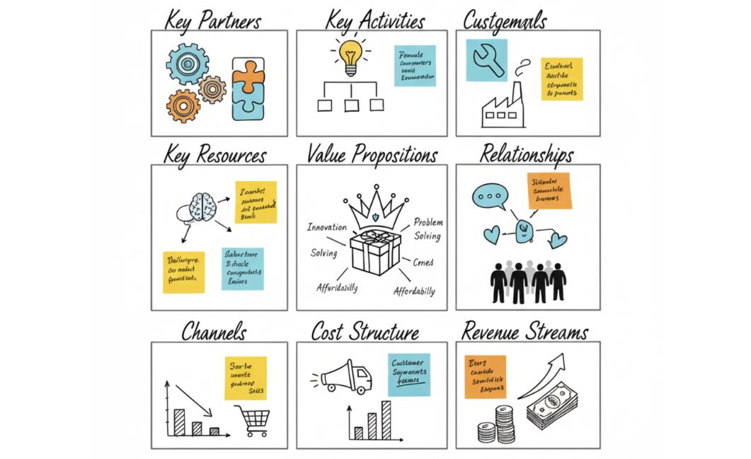 Как заполнить Business Model Canvas