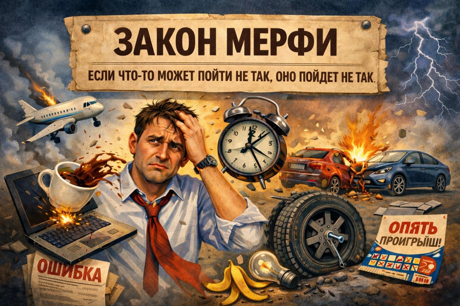 Закон Мерфи в бизнесе: когда ошибки – норма, а не катастрофа