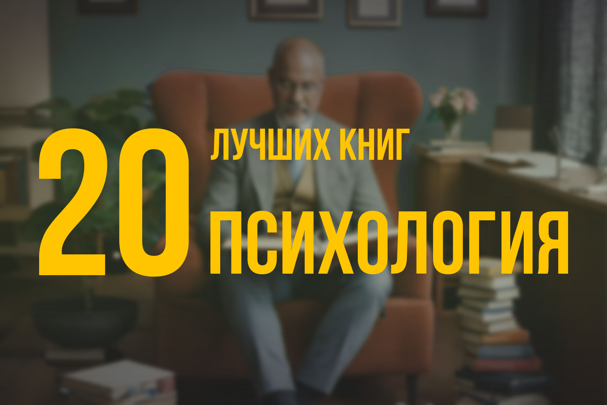 20 лучших книг по навыку «Психология» по версии Олега Брагинского