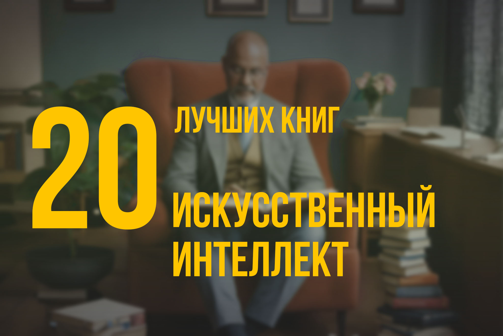 20 лучших книг по навыку «Искусственный интеллект» по версии Олега Брагинского