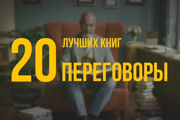 20 лучших книг по навыку «Переговоры» по версии Олега Брагинского