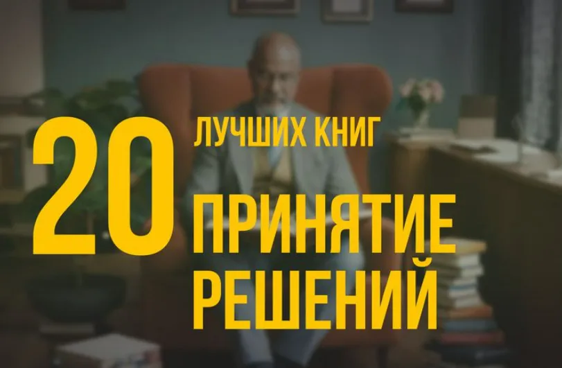 20 лучших книг по навыку «Принятие решений» по версии Олега Брагинского