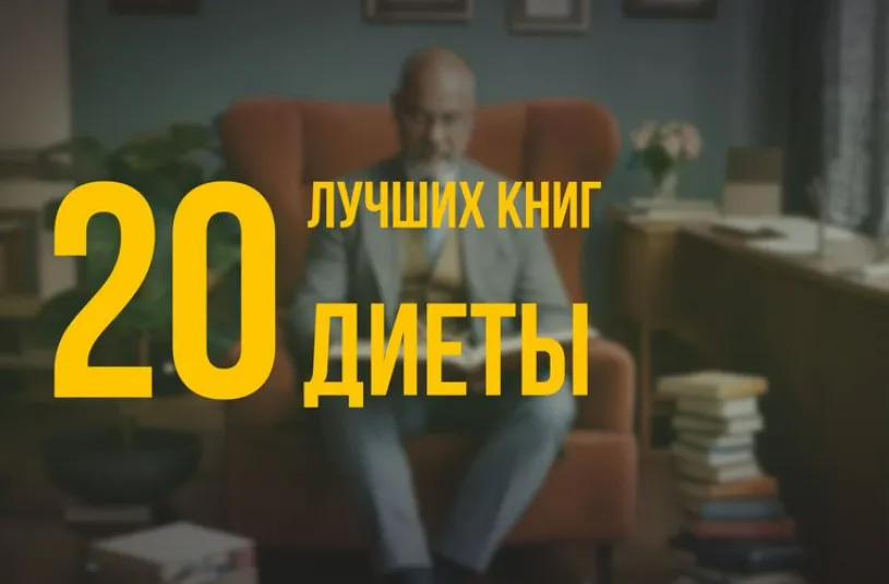 20 лучших книг по навыку «Диеты» по версии Олега Брагинского