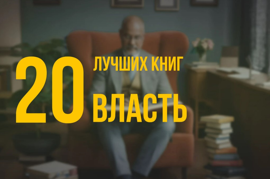 20 лучших книг по навыку «Власть» по версии Олега Брагинского