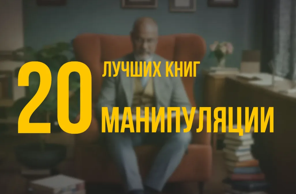 20 лучших книг по навыку «Манипуляции» по версии Олега Брагинского