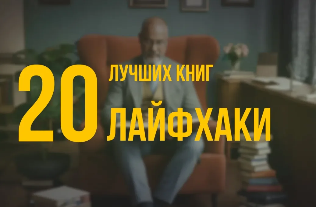 20 лучших книг по навыку «Лайфхаки» по версии Олега Брагинского